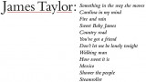 TAYLOR JAMES TAYLOR JAMES